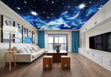 Avikalp MWZ3405 Moon Stars Clouds HD Wallpaper for Ceiling