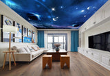 Avikalp MWZ3434 Space Moon Planets Stars HD Wallpaper for Ceiling