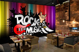 Avikalp MWZ3456 Rock Music Guitar HD Wallpaper for Disco Club Karaoke