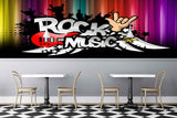 Avikalp MWZ3456 Rock Music Guitar HD Wallpaper for Disco Club Karaoke