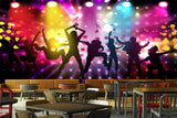 Avikalp MWZ3475 Lights Music Singers Bubbles HD Wallpaper for Disco Club Karaoke