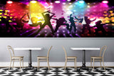 Avikalp MWZ3475 Lights Music Singers Bubbles HD Wallpaper for Disco Club Karaoke
