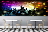 Avikalp MWZ3488 Music Dancing Singing Bubbles HD Wallpaper for Disco Club Karaoke