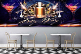 Avikalp MWZ3494 My Day Music Instruments Drinks Wine HD Wallpaper for Disco Club Karaoke