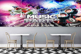 Avikalp MWZ3498 Music Party Gaga Club HD Wallpaper for Disco Club Karaoke