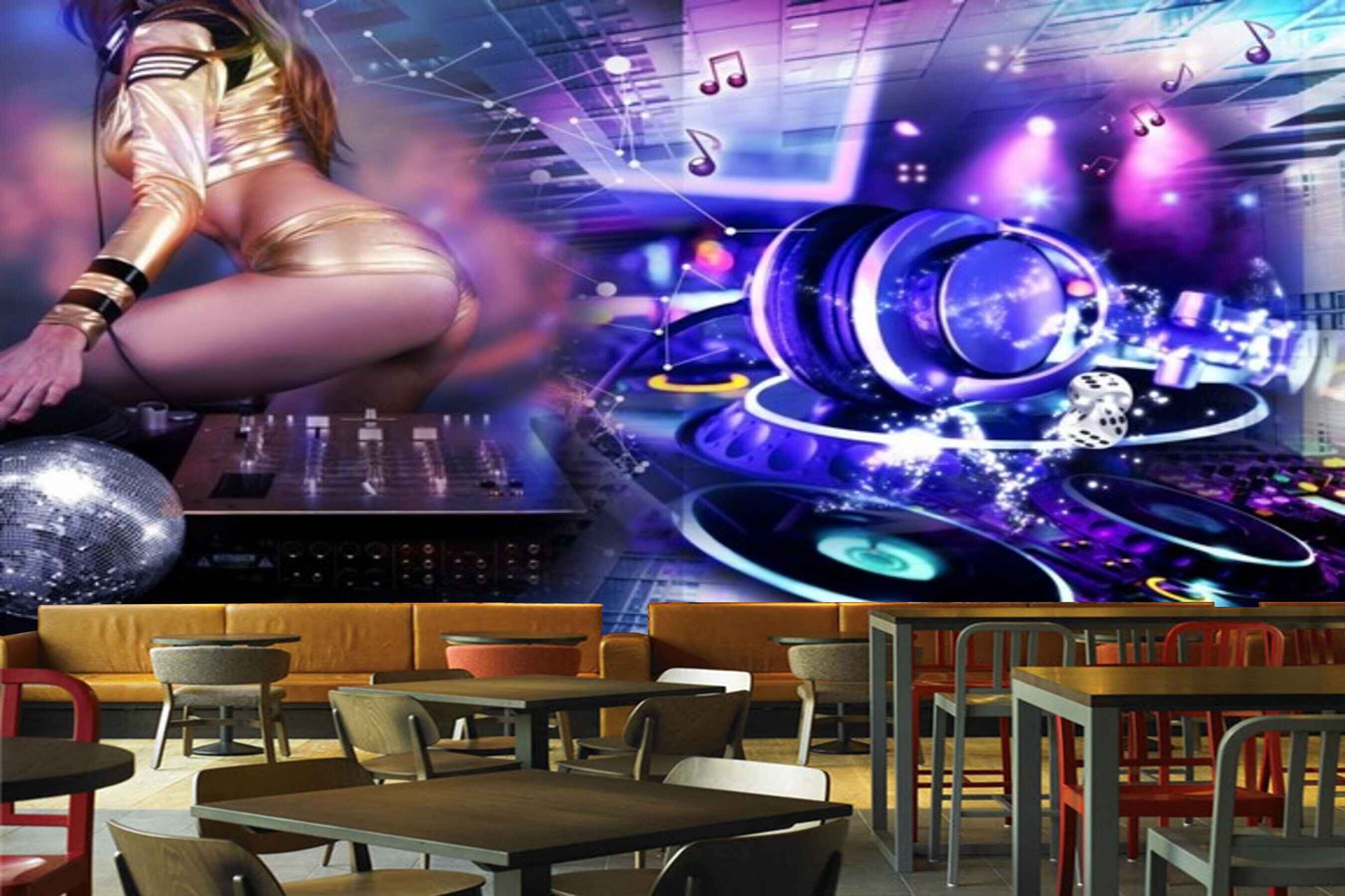 Avikalp MWZ3499 Music Mic Sound System HD Wallpaper for Disco Club Karaoke