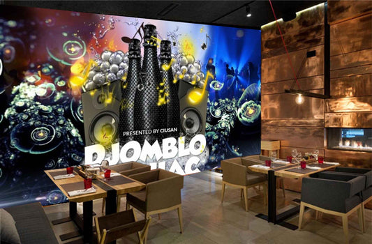 Avikalp MWZ3501 Djomblo Music Instruments Dj HD Wallpaper for Disco Club Karaoke
