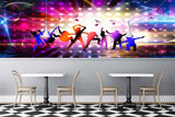 Avikalp MWZ3509 Singers Musical Signs HD Wallpaper for Disco Club Karaoke