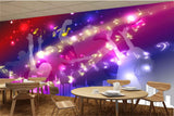 Avikalp MWZ3510 Musical Signs Singers HD Wallpaper for Disco Club Karaoke