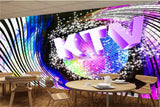 Avikalp MWZ3512 KTV Music Lights HD Wallpaper for Disco Club Karaoke