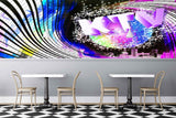 Avikalp MWZ3512 KTV Music Lights HD Wallpaper for Disco Club Karaoke