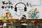 Avikalp MWZ3515 Music Rock Star Singers Guitar HD Wallpaper for Disco Club Karaoke