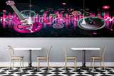 Avikalp MWZ3528 Guitar Musical Signs Instruments HD Wallpaper for Disco Club Karaoke