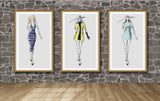 Avikalp MWZ3546 Girls Fashion Designers HD Wallpaper for Fashion Boutique