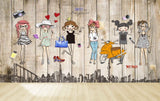 Avikalp MWZ3555 Designing Girls Fashion Scooty HD Wallpaper for Fashion Boutique