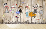 Avikalp MWZ3557 Fashion Girls Clothes Scooty Xoxo HD Wallpaper for Fashion Boutique