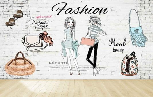Avikalp MWZ3558 Fashion Real Beauty Style Clothes HD Wallpaper for Fashion Boutique