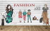Avikalp MWZ3562 Girls Awesome Fashion Clothes HD Wallpaper for Fashion Boutique
