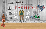 Avikalp MWZ3569 Shoes Box Fashion Boys HD Wallpaper for Fashion Boutique