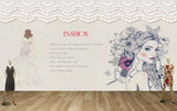 Avikalp MWZ3570 Girls Fashion Hair Styles HD Wallpaper for Fashion Boutique