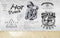Avikalp MWZ3582 Boy Hot Price Skull League HD Wallpaper for Fashion Boutique