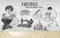 Avikalp MWZ3583 Girls Fashion Telephone Tailor Machine HD Wallpaper for Fashion Boutique