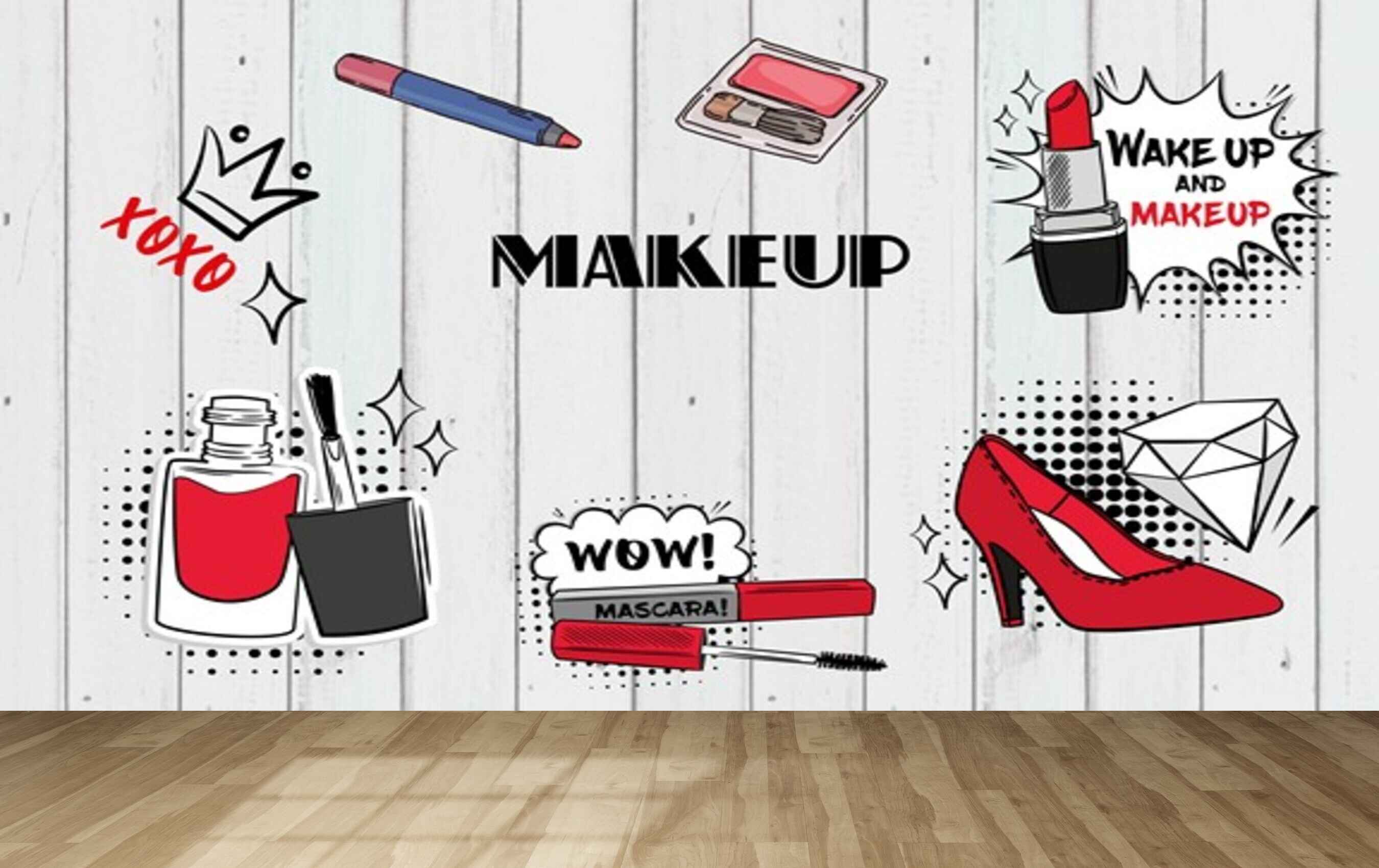 Avikalp MWZ3586 Makeup Items Nail Polish Shoes Xoxo HD Wallpaper for Fashion Boutique