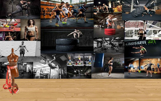 Avikalp MWZ3594 Athletic Games Players HD Wallpaper for Gym Fitness