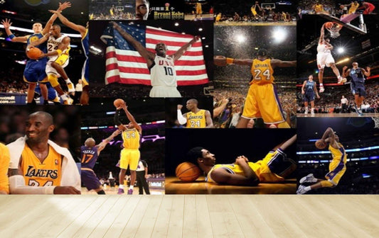 Avikalp MWZ3601 Basket Ball Players Young Boys HD Wallpaper for Gym Fitness