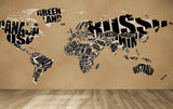 Avikalp MWZ3620 World Map Russia Canada USA HD Wallpaper