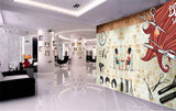 Avikalp MWZ3637 Hair Salon Fashion Styles HD Wallpaper for Salon Parlour