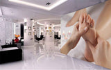 Avikalp MWZ3693 Feet Massage Spa Hands Candles HD Wallpaper for Spa