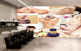 Avikalp MWZ3696 Womens Body Spa Flowers HD Wallpaper for Spa