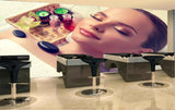 Avikalp MWZ3698 Beauty Spa Black Stones HD Wallpaper for Spa