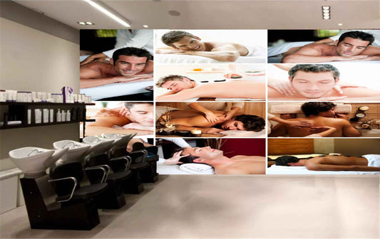 Avikalp MWZ3721 Mens Body Spa Massage HD Wallpaper for Spa