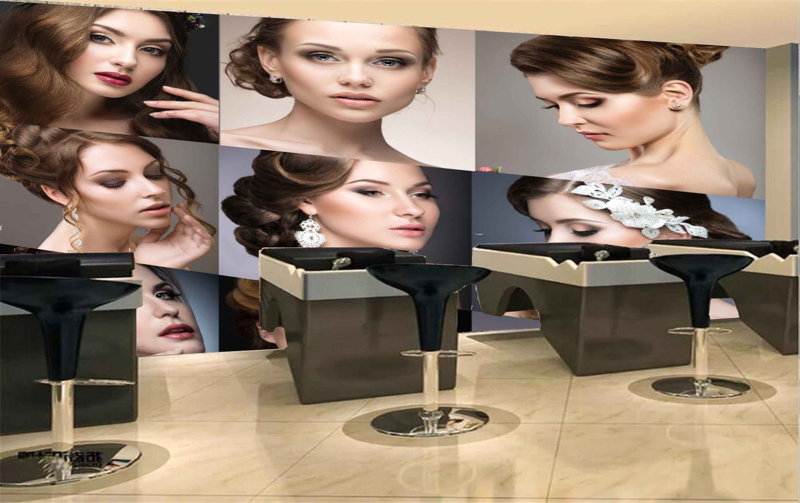 Avikalp MWZ3732 Girls Hair Styles Fashion Braids HD Wallpaper for Spa