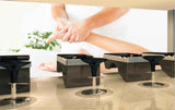 Avikalp MWZ3741 Feet Massage Spa White Clothes Leaves HD Wallpaper for Spa