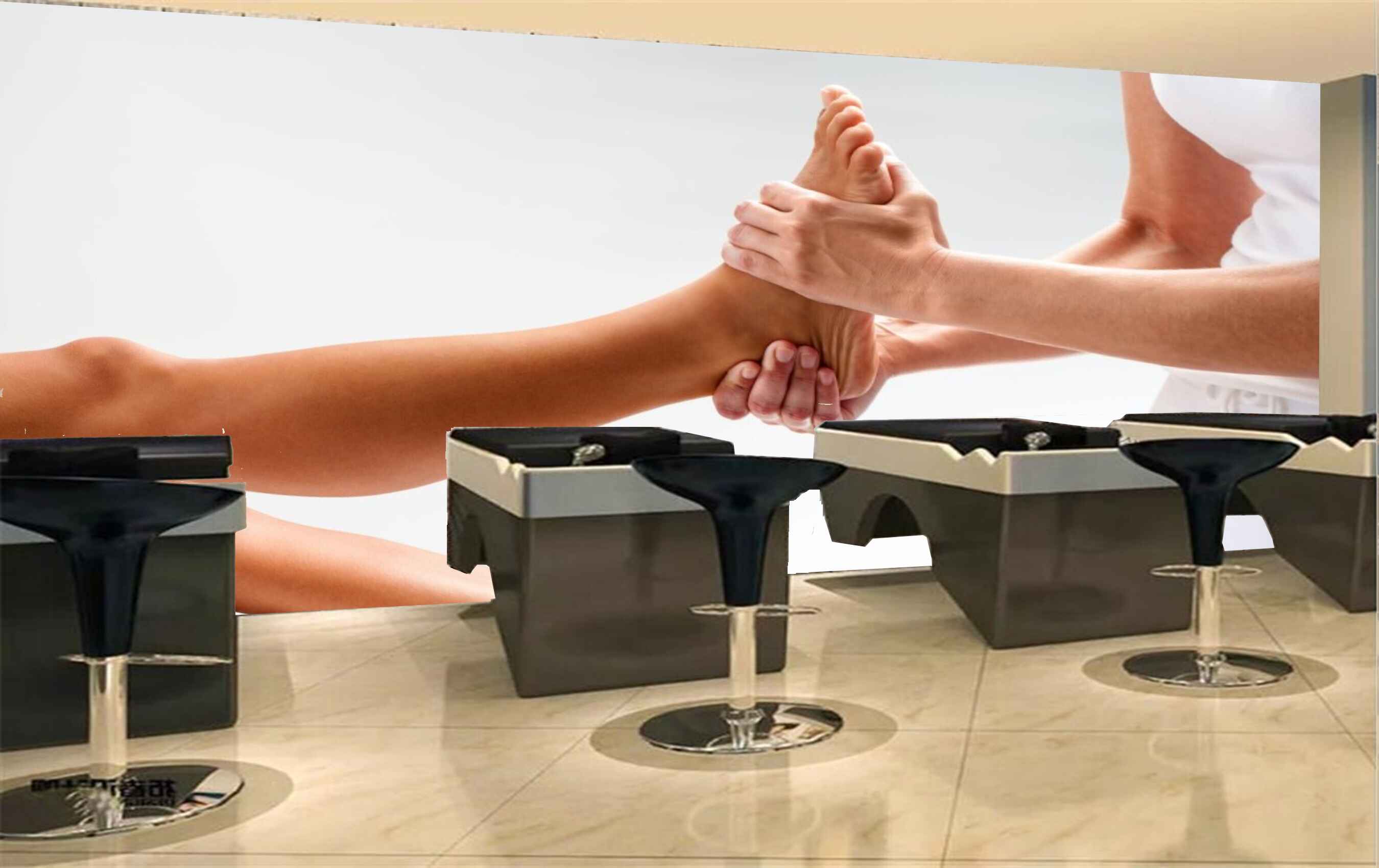 Avikalp MWZ3749 Legs Foot Massage Spa HD Wallpaper for Spa