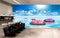 Avikalp MWZ3765 Pink Purple Lotus Flowers Sea Clouds HD Wallpaper for Spa